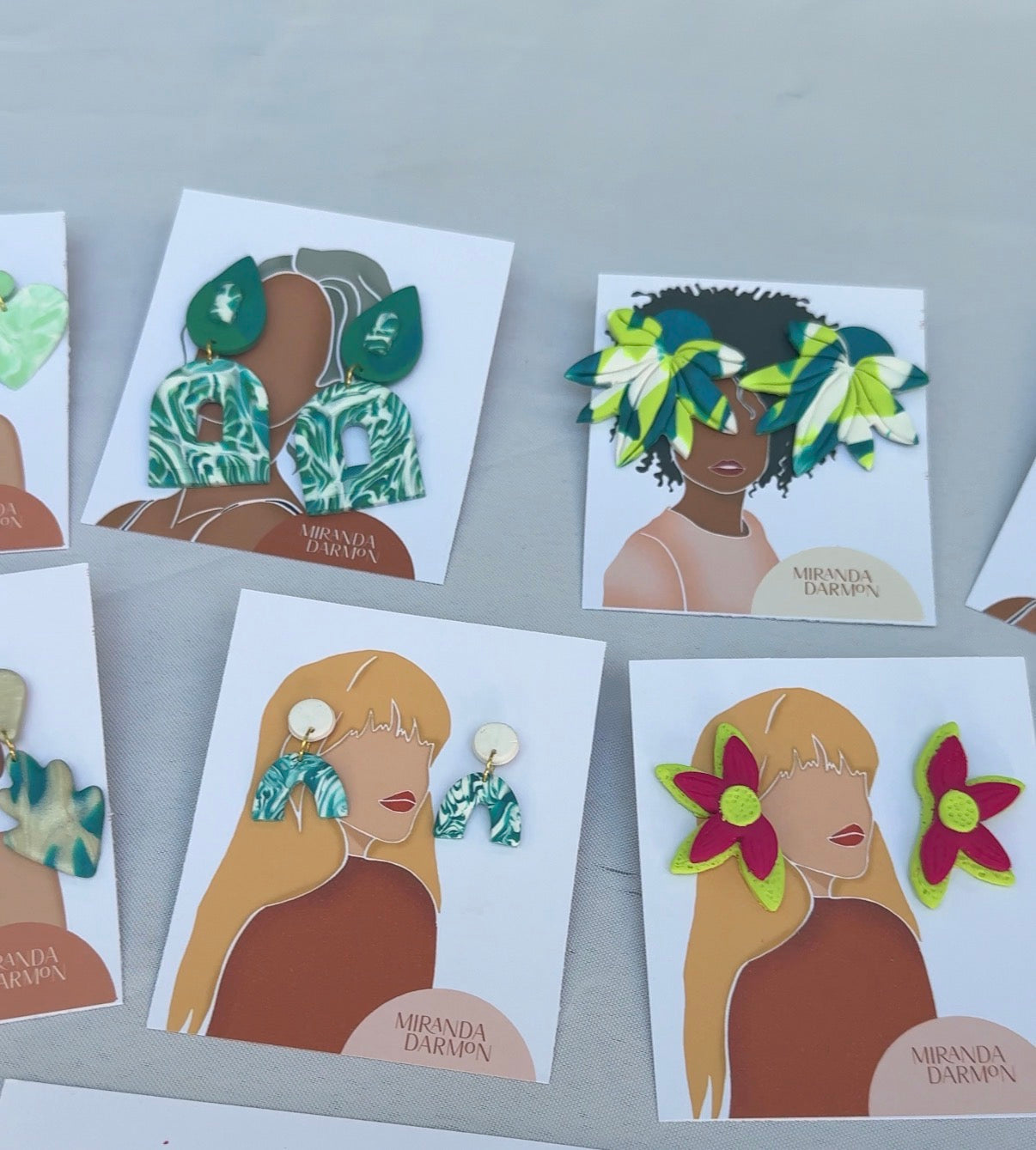 Taller pendientes de arcilla polimérica